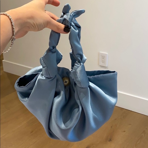 Blue Silk Bag - Picture 2 of 4
